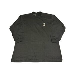 NEW Vintage Orgy Band Shirt Mens XL Black Mock Neck Long Sleeve Giant Metal 90s